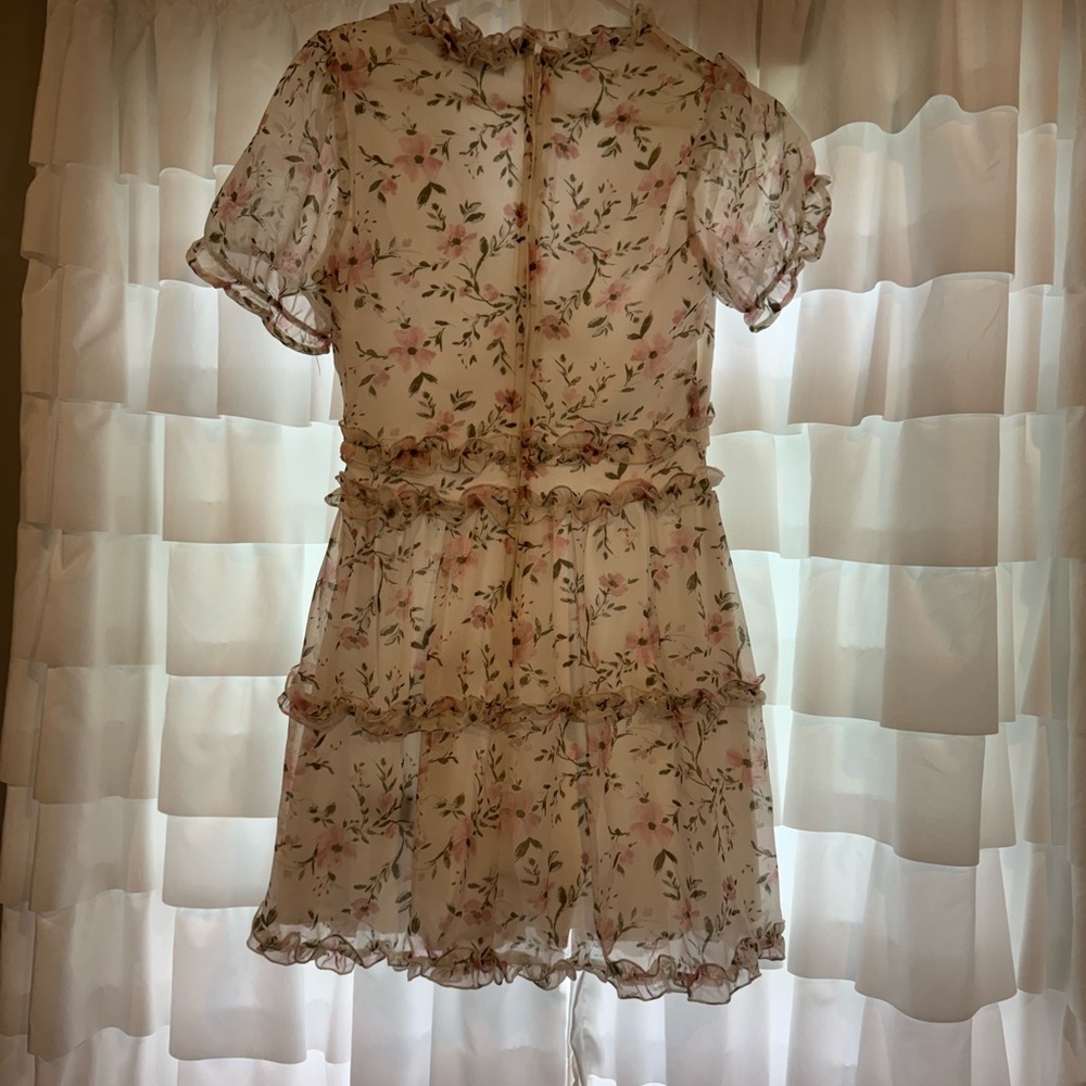 Floral Ruffle Dress - Picture 7 of 7